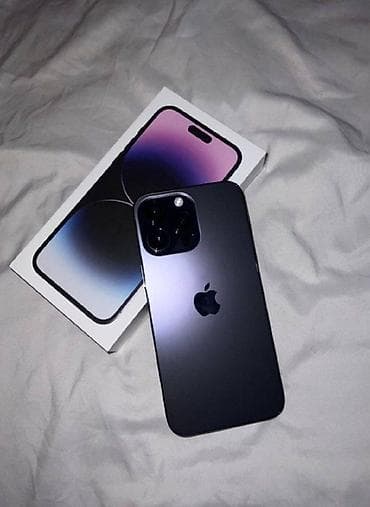 macbook 16: IPhone 14 Pro 256 гб Deep Purple с коробкой меняли батарейку с — 1