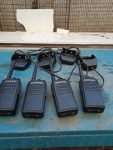 Аудиотехника: Рации портативные UHF/VHF с зарядными устройствами (набор из 4 — 2