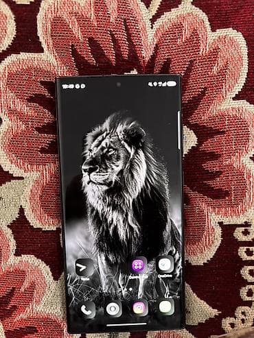 Техника жана электроника: Samsung Galaxy S23 Ultra, Колдонулган, 256 ГБ, түсү - Кара, 2 SIM — 6