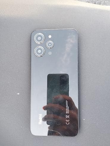 Redmi, Redmi 12 5G, Новый, 128 ГБ, цвет - Черный, 2 SIM