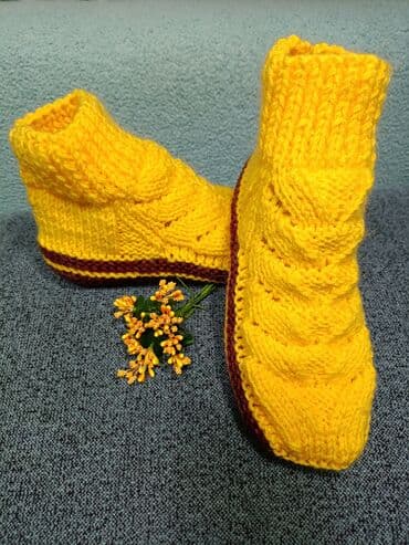 курсы технолога швейного производства в бишкеке: Вязаные тапочки -носочки 🩷💜💜💜💜 — 4