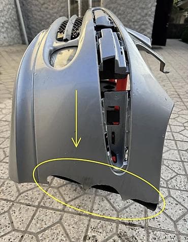 Кузовные детали: Бампер Mercedes-Benz, Б/у, Оригинал — 7