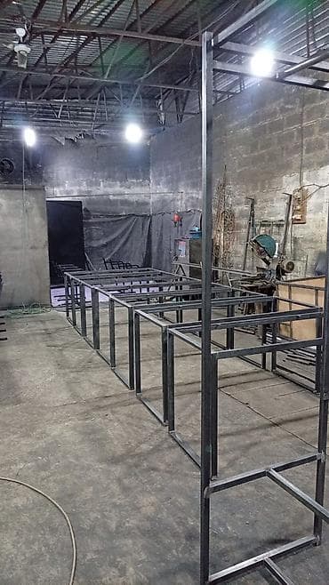 Тепкичтер жана тетиктер заказ менен: Каркастар жасоо Материалы: Металл — 2