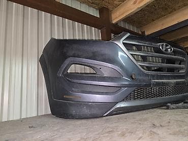 Автозапчасти: Бампер Hyundai, Б/у, Оригинал — 2