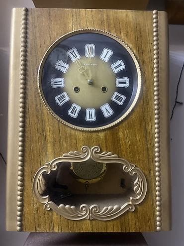 Настенные механические часы Jantar (Made in USSR). Описание: - Корпус at lalafo.kg Настенные механические часы Jantar (Made in USSR). Описание: - Корпус