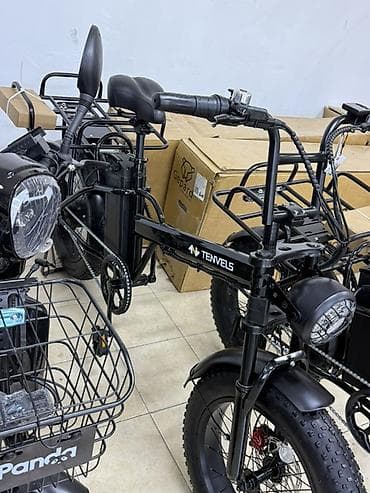 Спорт и хобби: Грузовой электровелосипед/электромопед Tenvels Gepard S600 (fat-tire) — 2