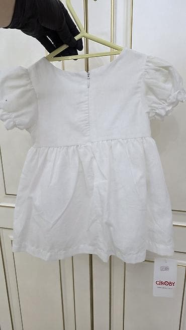 бойдер: Балдар көйнөгү, түсү - Ак, Жаңы — 5