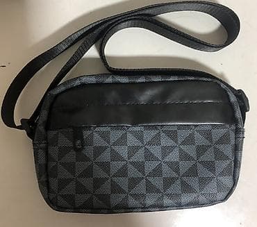 samsung frontier: Сумка через плечо (унисекс) с геометрическим принтом - Формат — 3