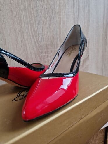 брендовый обувь: Новые туфли, кожаные фирмы Polann. Удобная колодка, каблук 7 см — 2