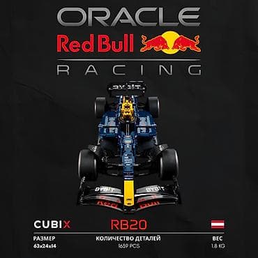 anex eli: Конструктор Red Bull RB20 🔥 (1639 деталей) 🔷 1639 деталей для сборки — 2