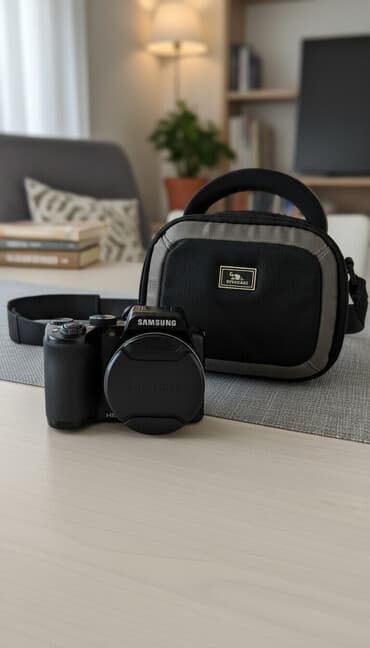 объектив кэнон: Фотоаппарат Samsung с сумкой и аксессуарами - Компактная камера — 1