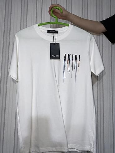 Эркектердин футболкасы, M, L, Жаңы, түсү - Ак, Өзү алып кетүү, Акылуу жеткирүү — 1