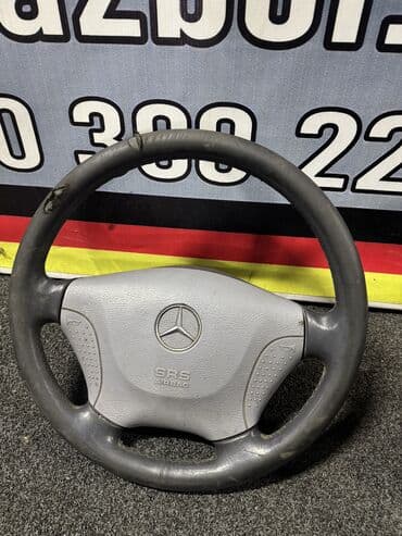 автозапчасти бишкек дордой: Руль Mercedes-Benz 1995 г., Колдонулган, Оригинал, Германия — 9