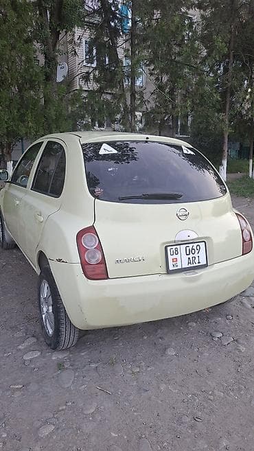 авто сиденья бу бишкек: Nissan Март: 2004 г., 1.3 л, Автомат, Бензин — 3