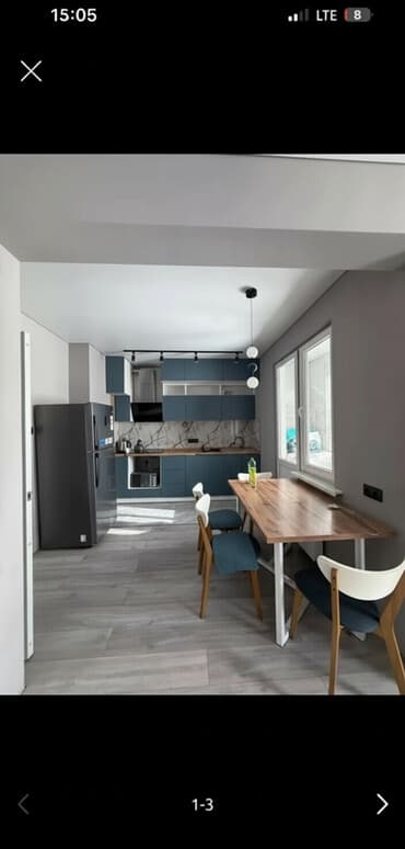 квартира чон арык: Студия, Без подселения, С мебелью полностью — 3