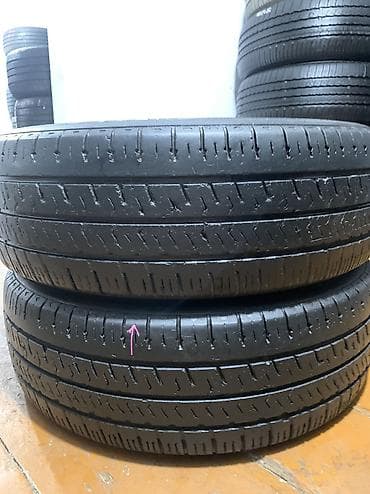 Транспорт: Шины 235 / 65 / R 16, Лето, Б/у, Пара, Легкий коммерческий транспорт (C/LT), Hankook — 1