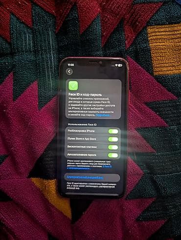 appl 11: IPhone 11, Б/у, 64 ГБ, Красный, Защитное стекло, Чехол, Кабель, 76 % — 2