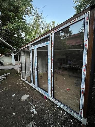 Ограничители для окон: Алюминиевое окно на заказ, Тип окна: Витражные, Мансардные, Панорамные, Декоративные особенности: Другие особенности, Бесплатная установка, Без рассрочки — 2