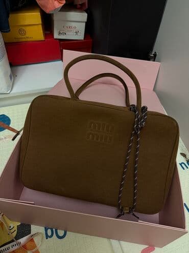 сумка miu miu: Сумка от бренда miu miu Качество топ 🫶🏻 Оригинал‼️ имеется QR-код — 2