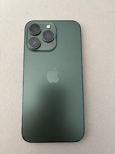 IPhone 13 Pro, Б/у, 128 ГБ, Alpine Green, Коробка, Чехол, 76 %