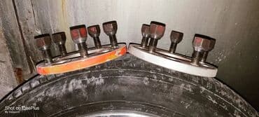 продаю титан диск на ниву: Колеса в сборе 215 / 55 / R 17, Лето, Б/у, Комплект, Легковые, Литые, отверстий - 5 — 7