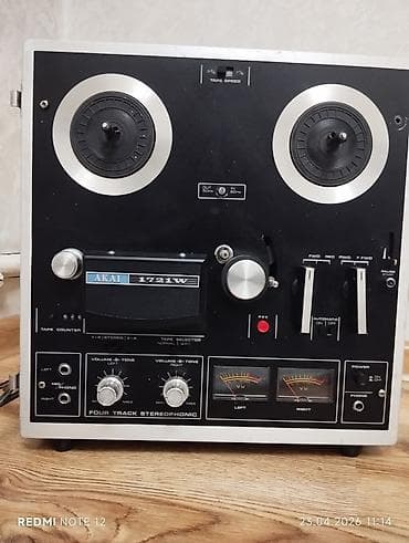 samsung 03: Рабочий винтажный катушечный магнитофон Akai 1721W.  Модель: Akai — 3