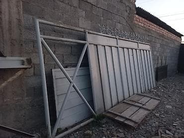 Раздвижные (откатные) ворота из металла с приводом Описание: - — 2