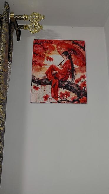 Картины: Картины из алмазной мозаики - Техника: выкладка алмазными стразами — 6