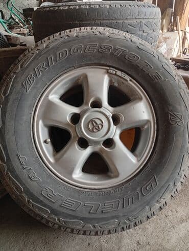 Колеса в сборе 275 / 75 / R 16, Лето, Б/у, Комплект, Внедорожные (АТ/МТ), Литые, отверстий - 5