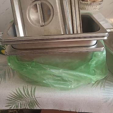 ёмкости из нержавейки: Пищевой контейнер, цвет - Серебристый — 1