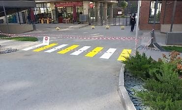 дорожная разметка: Нанесение дорожной разметки под ключ - Разметка для дворов, парковок — 6