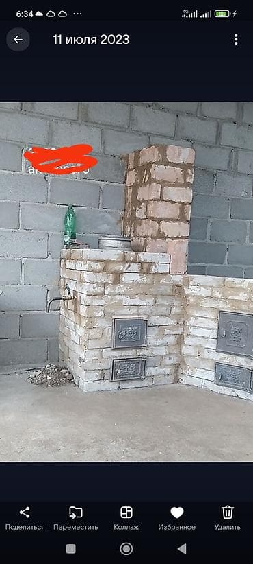 пушка плита: Кирпичная многоочаговая плита под казаны/коты с дымоходом - — 9