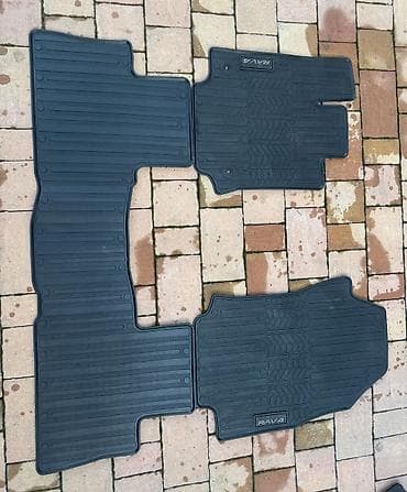 коврики рав 4: Родные Резиновые Полики Для салона Toyota, цвет - Черный — 6