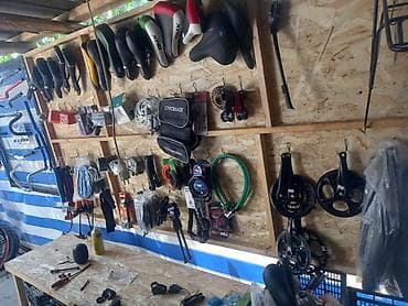 Спорт жана хобби: VeloGarage — сервис по ремонту велосипедов и подбору запчастей. адрес — 1