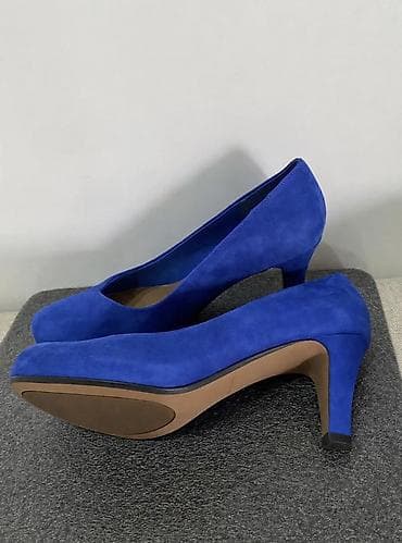 военный обувь: Туфли, 40, Clarks, Новый, цвет - Голубой, Самовывоз — 4
