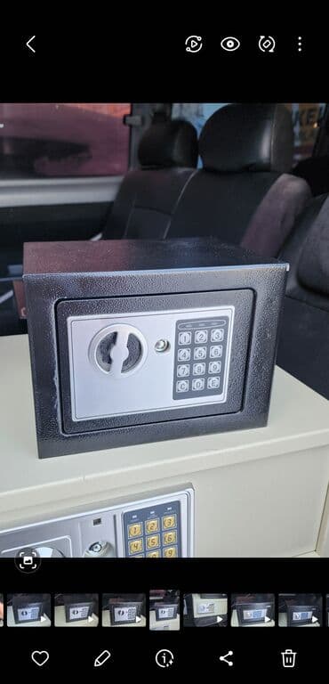 шкаф для документов: Взломостойкий сейф от safe.Bish для денег и драгоценных вещей размер — 11