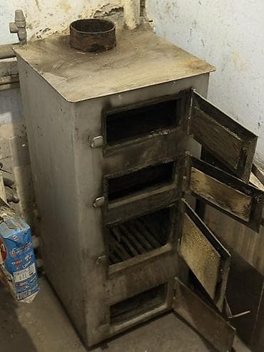 наружний блок: Продается печка б/у в отличном состоянии! Печь для отопления частного — 4