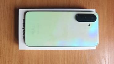 телефон а41: Samsung Galaxy A36, Б/у, 128 ГБ, цвет - Зеленый, 2 SIM — 1