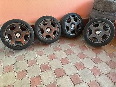 Дөңгөлөктөр монтажда R 18, Жай, Комплект, Куйма, тешиктери - 10