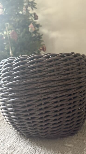 кала: Плетёные кашпо объем 12 литров . Первому покупателю сегодня — 8