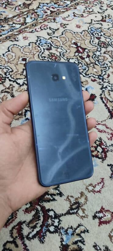 режим нот 4: Samsung Galaxy J4 Plus, Б/у, 32 ГБ, цвет - Черный, 2 SIM — 1