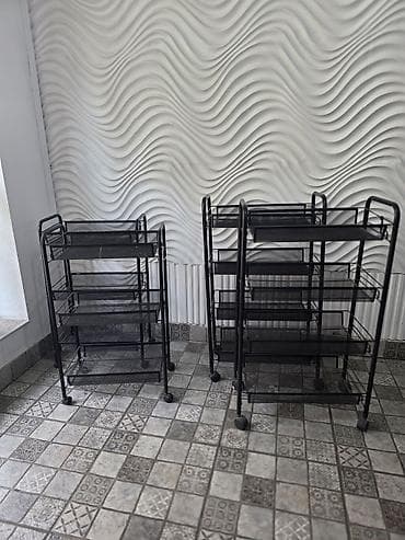 Мойка парикмахерская с креслом, кресла, стул на колёсиках макияжное — 10