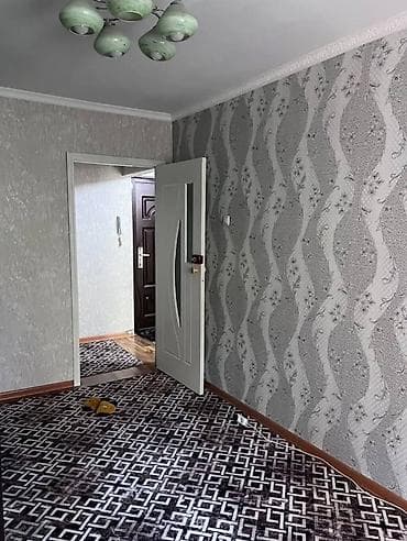 2 бөлмө, 43 м², 7-мкр 104-серия, 2 кабат, Косметикалык оңдоо — 4