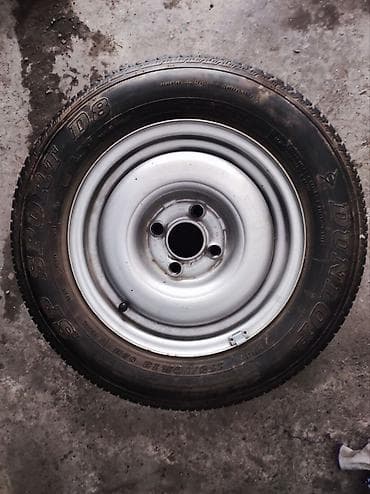 180 sx: Колеса в сборе 175 / 70 / R 13, Лето, Б/у, 1 шт, Легковые, Железные, отверстий - 4 — 1