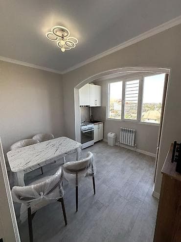 tophouse: 1 комната, 109 м², Киргизия 1 106 серия улучшенная, 6 этаж, Свежий ремонт — 4