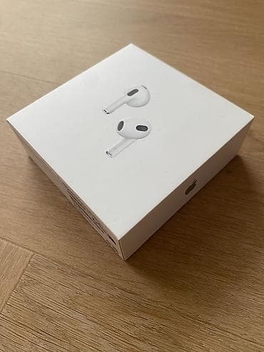 пульты на авто: Air pods 3 Apple AirPods (3‑е поколение) - Беспроводные — 1