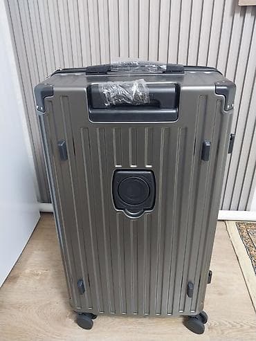 сумки чемоданы: Чемодан, Новый, Материал: Пластик, Большой (более 70 л), Твердый корпус — 1