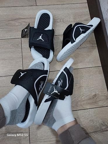 yeezy slides: Мужские сандалии, 41, 41.5, 42, Jordan, Новый, цвет - Черный, Самовывоз — 7