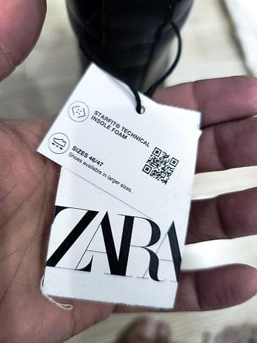 стильные мужские ботинки: Мужские ботинки, 43, Zara, Новый, цвет - Черный, Платная доставка — 6