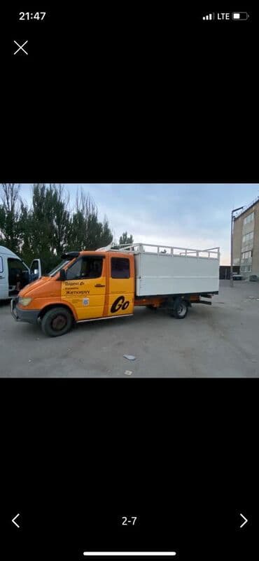 купить багажник на крышу авто в бишкеке: Грузовик, Mercedes-Benz, Стандарт, Б/у — 2